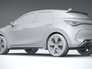 Generic Crossover v1 2022 LowPoly 3D Model
