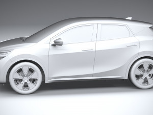 Generic Crossover v1 2022 LowPoly Modèle 3D