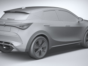 Generic Crossover v1 2022 LowPoly Modèle 3D