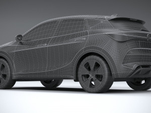 Generic Crossover v1 2022 LowPoly Modèle 3D
