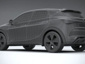 Generic Crossover v1 2022 LowPoly 3D Model