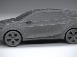 Generic Crossover v1 2022 LowPoly Modèle 3D