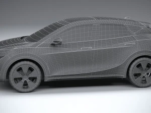Generic Crossover v1 2022 LowPoly 3D Model