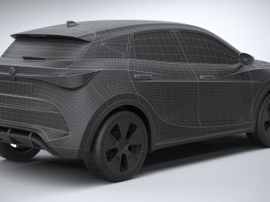 Generic Crossover v1 2022 LowPoly Modèle 3D