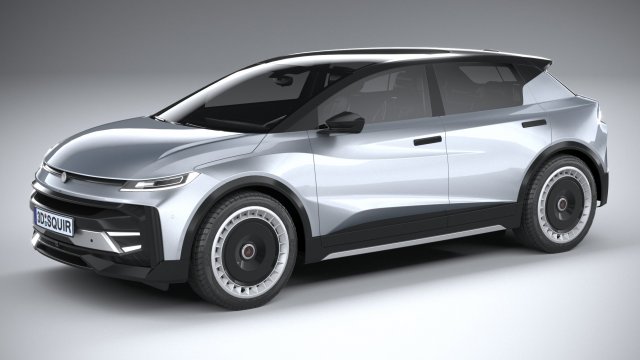 Generic Crossover v1 2023 LowPoly Modelo 3D .c4d .max .obj .3ds .fbx .stl .blend 
