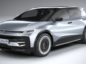 Generic Crossover v1 2023 LowPoly Modelo 3D