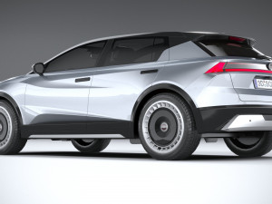 Generic Crossover v1 2023 LowPoly Modelo 3D