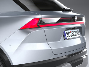 Generic Crossover v1 2023 LowPoly Modelo 3D