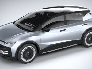 Generic Crossover v1 2023 LowPoly Modelo 3D