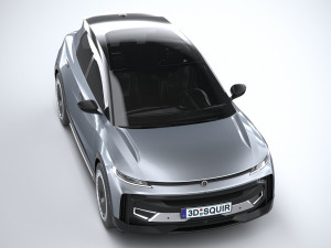 Generic Crossover v1 2023 LowPoly Modelo 3D