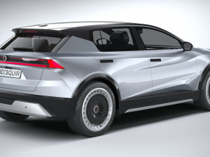 Generic Crossover v1 2023 LowPoly Modelo 3D
