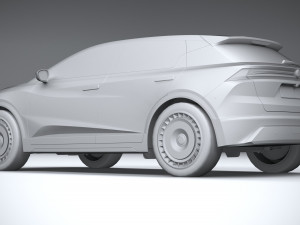 Generic Crossover v1 2023 LowPoly Modelo 3D