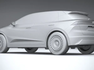 Generic Crossover v1 2023 LowPoly 3D Model