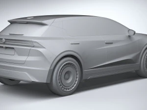 Generic Crossover v1 2023 LowPoly 3D Model