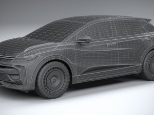 Generic Crossover v1 2023 LowPoly Modelo 3D