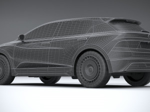 Generic Crossover v1 2023 LowPoly Modelo 3D