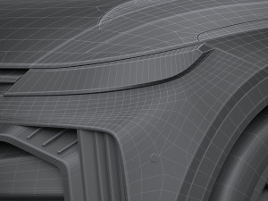 Generic Crossover v1 2023 LowPoly Modelo 3D