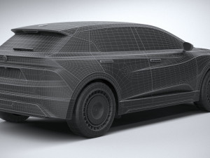 Generic Crossover v1 2023 LowPoly Modelo 3D