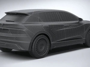 Generic Crossover v1 2023 LowPoly 3D Model