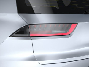 Generic Hatchback v1 2022 LowPoly 3D 模型