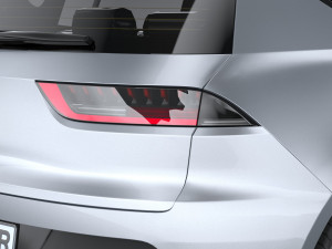 Generic Hatchback v1 2022 LowPoly 3D 模型