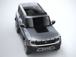 Generic Offroad EV v1 2022 LowPoly 3D Model