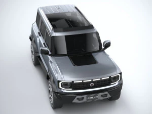 Generic Offroad EV v1 2022 LowPoly 3D Model