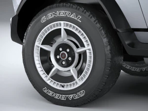 Generic Offroad EV v1 2022 LowPoly 3D Model