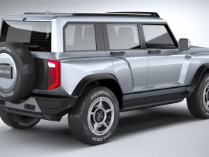 Generic Offroad EV v1 2022 LowPoly 3D Model