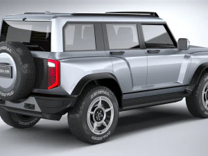 Generic Offroad EV v1 2022 LowPoly 3D Model