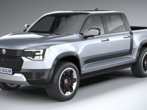 Generic Pickup v1 2023 3D Модель