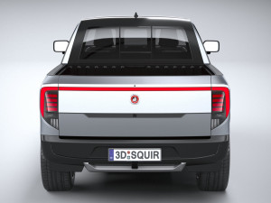 Generic Pickup v1 2023 3D Модель