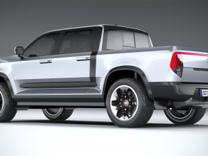 Generic Pickup v1 2023 3D Модель