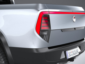 Generic Pickup v1 2023 3D Модель