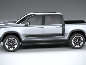 Generic Pickup v1 2023 3D Модель