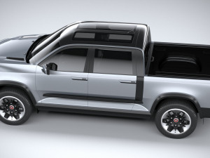 Generic Pickup v1 2023 3D Модель