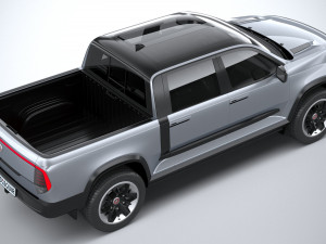 Generic Pickup v1 2023 3D Модель
