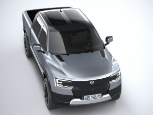 Generic Pickup v1 2023 3D Модель