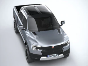 Generic Pickup v1 2023 3D Model
