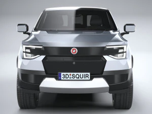 Generic Pickup v1 2023 3D Model