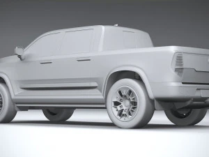 Generic Pickup v1 2023 3D Model