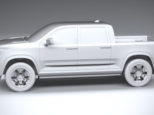 Generic Pickup v1 2023 3D Модель