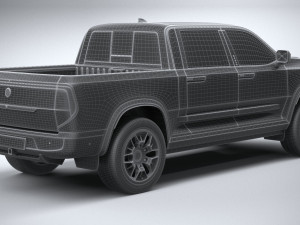 Generic Pickup v1 2023 3D Модель