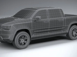 Generic Pickup v1 2023 3D Model