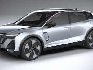 Generic SUV v1 2023 LowPoly Modello 3D