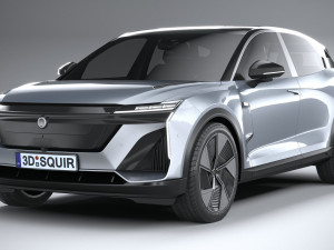 Generic SUV v1 2023 LowPoly 3D Model