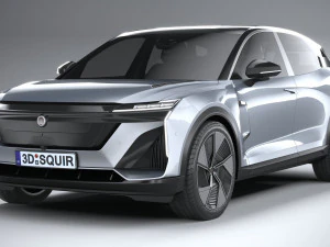 Generic SUV v1 2023 LowPoly 3D Model