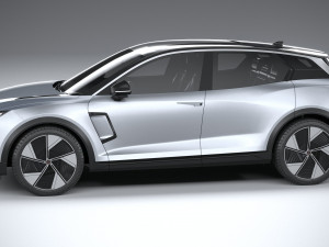 Generic SUV v1 2023 LowPoly 3D Model
