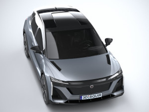Generic SUV v1 2023 LowPoly 3D Model