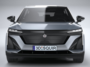 Generic SUV v1 2023 LowPoly 3D Model